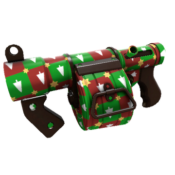 Unusual Killstreak Gifting Mann's Wrapping Paper Stickybomb Launcher (Factory New)