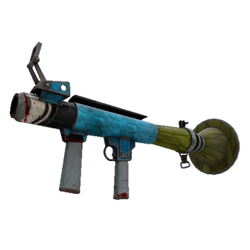 Unusual Macaw Masked Rocket Launcher (Battle Scarred)