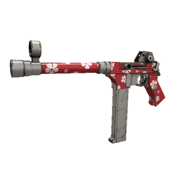 Unusual Professional Killstreak Bloom Buffed SMG (Minimal Wear)