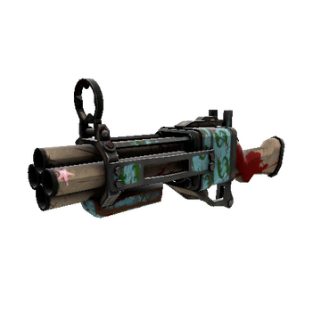 Unusual Professional Killstreak Croc Dusted Iron Bomber (Battle Scarred)