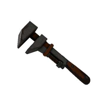 Unusual Professional Killstreak Damascus & Mahogany Wrench (Field-Tested)