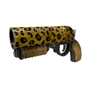 Unusual Professional Killstreak Leopard Printed Scorch Shot (Well-Worn)