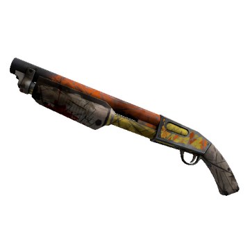 Unusual Professional Killstreak Lightning Rod Shotgun (Battle Scarred)