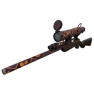 Unusual Professional Killstreak Skull Study Sniper Rifle (Field-Tested)