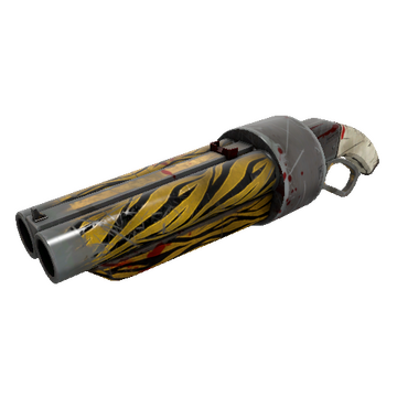 Unusual Professional Killstreak Tiger Buffed Scattergun (Battle Scarred)