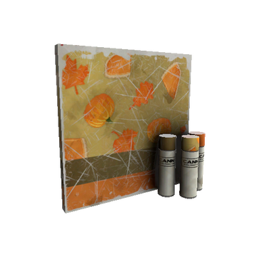 Unusual Pumpkin Pied War Paint (Well-Worn)