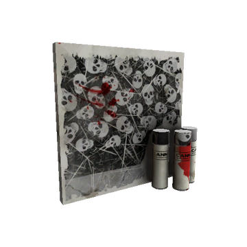 Unusual Skull Cracked War Paint (Battle Scarred)