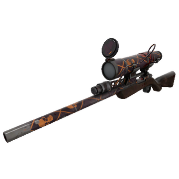 Unusual Skull Study Sniper Rifle (Battle Scarred)