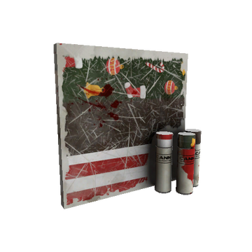 Unusual Smissmas Village War Paint (Battle Scarred)