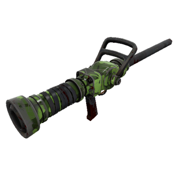 Unusual Specialized Killstreak Clover Camo'd Medi Gun (Battle Scarred)