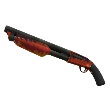 Unusual Specialized Killstreak Organ-ically Hellraised Shotgun (Factory New)