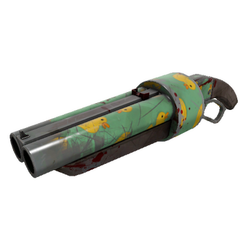 Unusual Specialized Killstreak Quack Canvassed Scattergun (Battle Scarred)