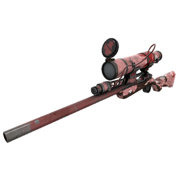 Unusual Specialized Killstreak Seriously Snowed Sniper Rifle (Battle Scarred)