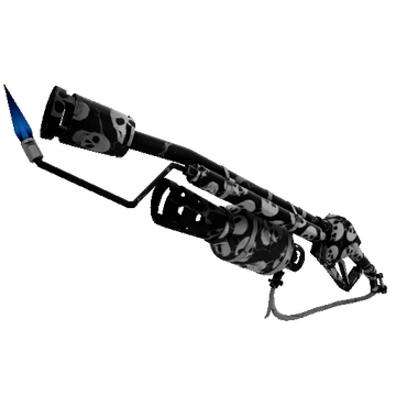 Unusual Specialized Killstreak Skull Cracked Flame Thrower (Factory New)