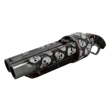 Unusual Specialized Killstreak Skull Cracked Scattergun (Battle Scarred)