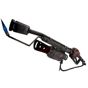 Unusual Star Crossed Flame Thrower (Battle Scarred)